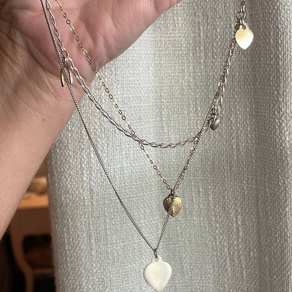 Lucky Brand Jewelry - Lucky brand heart charm necklace
